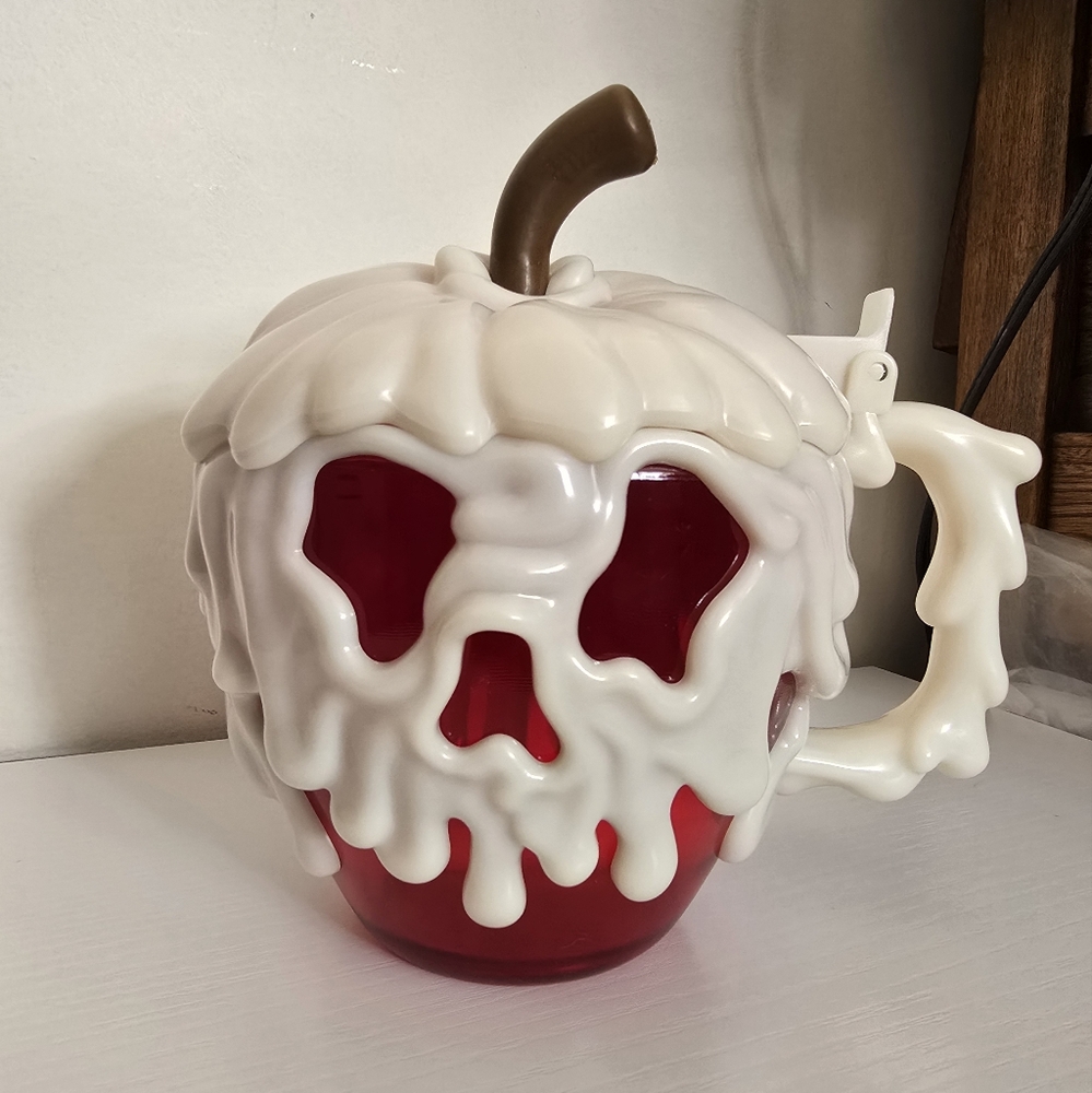 Disney Poison Apple Mug Red and White